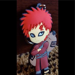 Gaara Soft Keychain Holder/Naruto/Anime